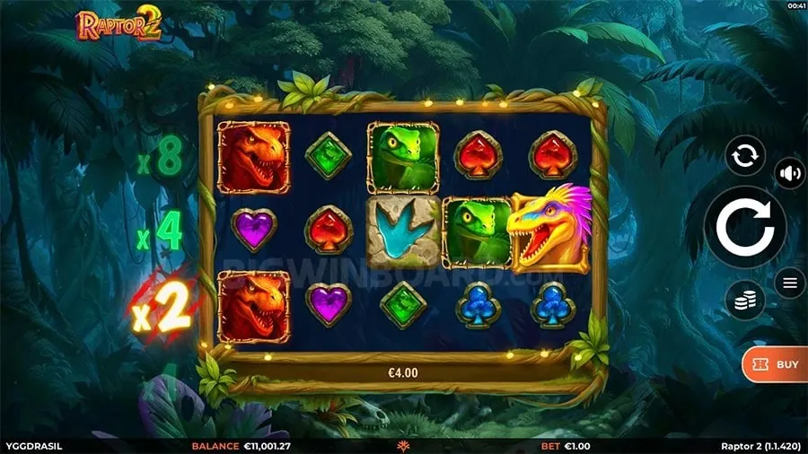 Exciting new slot game screenshot